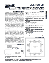 Click here to download MAX5072ETJ Datasheet