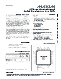 Click here to download MAX1319ECM-T Datasheet