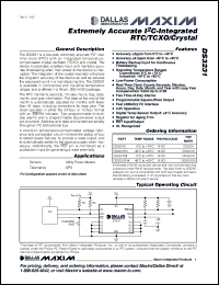 Click here to download DS3231S+T&R Datasheet