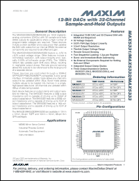 Click here to download MAX5331UTK Datasheet