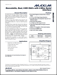 Click here to download MAX5109 Datasheet