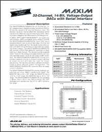 Click here to download MAX5753ETN Datasheet