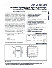 Click here to download MAX6639AEE Datasheet