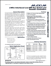 Click here to download MAX7348AEP Datasheet