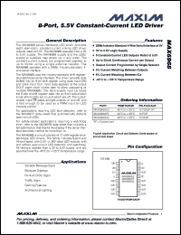 Click here to download MAX6968AUE Datasheet