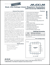 Click here to download MAX8737ETE Datasheet