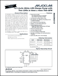 Click here to download MAX8631XETI-T Datasheet