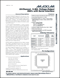 Click here to download MAX5774UTK+ Datasheet