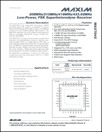 Click here to download MAX7042ATJ+T Datasheet