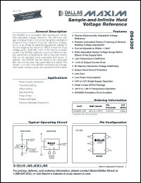 Click here to download DS4305R+T&R Datasheet