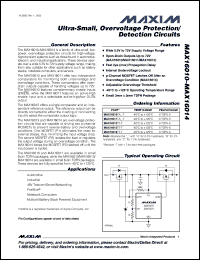 Click here to download MAX16011TAC Datasheet