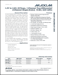 Click here to download MAX1395ETB+T Datasheet