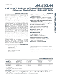 Click here to download MAX1395MTB+T Datasheet