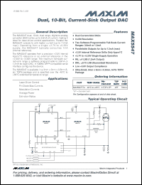 Click here to download MAX5547ETA-T Datasheet