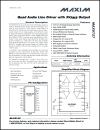 Click here to download MAX9727 Datasheet