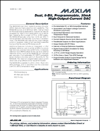 Click here to download MAX5548ETE Datasheet