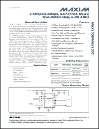Click here to download MAX1337ETE-T Datasheet