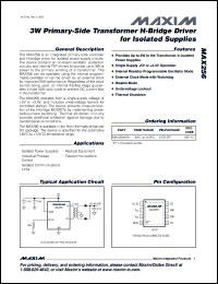 Click here to download MAX256ASA Datasheet