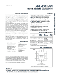 Click here to download MAX11041EBC Datasheet