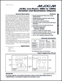 Click here to download MAX9223 Datasheet