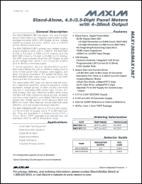 Click here to download MAX1367ECM-T Datasheet