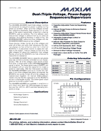 Click here to download MAX6883ETE Datasheet