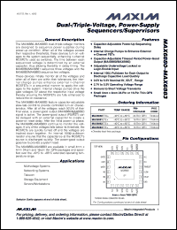 Click here to download MAX6882ETE+ Datasheet