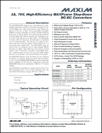 Click here to download MAX5090BATE Datasheet