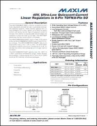 Click here to download MAX15007AASA+ Datasheet