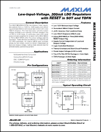 Click here to download MAX1976A Datasheet