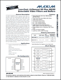 Click here to download MAX11506CEE Datasheet