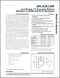 Click here to download MAX6780 Datasheet