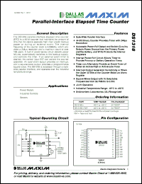 Click here to download DS1318E Datasheet