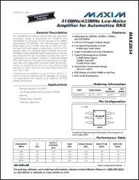 Click here to download MAX2634AXT+ Datasheet