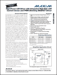 Click here to download MAX16834AUP Datasheet