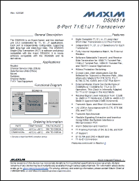 Click here to download DS26518GN+ Datasheet