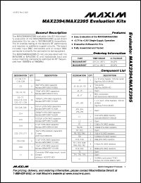 Click here to download MAX2395 Datasheet