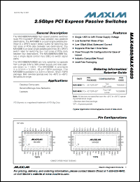 Click here to download MAX4889ETO Datasheet