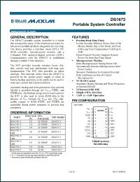 Click here to download DS1673E-3+TR Datasheet