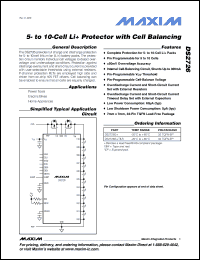 Click here to download DS2726GT Datasheet