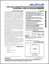 Click here to download MAX6498 Datasheet