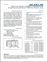 Click here to download DS34T108GN Datasheet