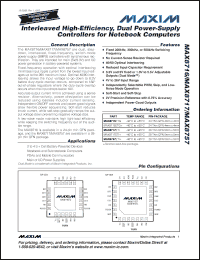 Click here to download MAX8717 Datasheet