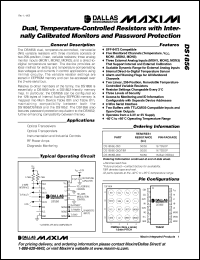 Click here to download DS1856 Datasheet