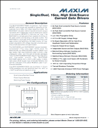 Click here to download MAX15025CATB+T Datasheet