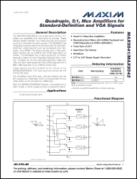 Click here to download MAX9542AEE+ Datasheet