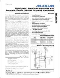 Click here to download MAX8764 Datasheet