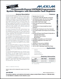 Click here to download MAX16049ETN+ Datasheet