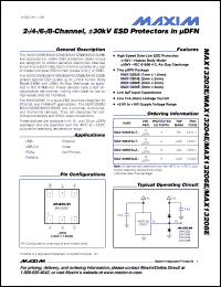 Click here to download MAX13202EALT+ Datasheet