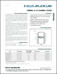 Click here to download DS4026S+BCN Datasheet